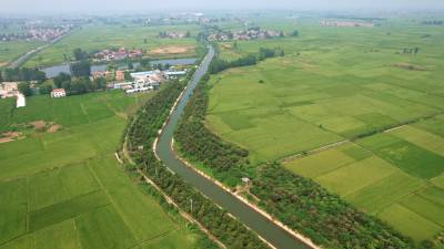 湖北宜城：世界灌溉遗产百里长渠大旱之年显威力