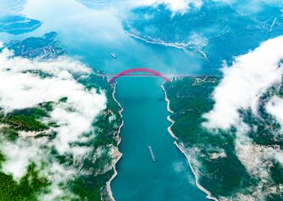 湖北秭归：长江三峡生态美