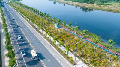 湖北随州：㵐水河东岸生态环境提升工程惠民生