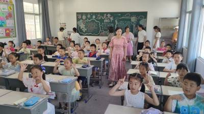 谷城县粉阳路小学教联体中华路校区：幼小衔接 我们在行动