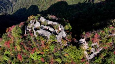 湖北南漳：金漳大地秋景如画