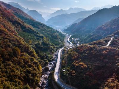 七里峡公路畅