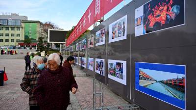 郧阳举办“南水北调中线工程通水10周年”摄影展