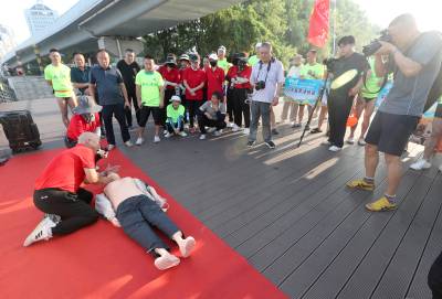 湖北荆门：织密夏季防溺水安全网      