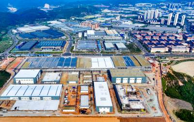 郧阳新能源二期工业园区建设收尾