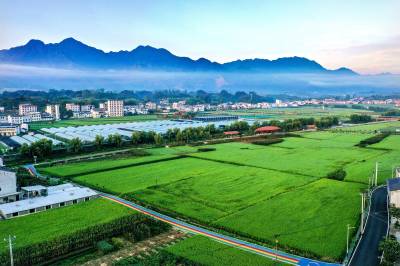 竹溪：和美乡村 田园“丰”景美