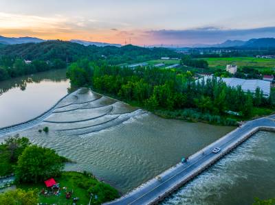 远安双河堰以水融景入画来