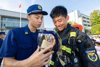 消防安全进校园 上好“开学第一课”（客户端采稿）