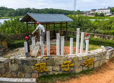 当阳玉泉建设“如意”乡村（客户端采稿）