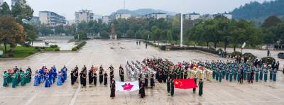 嘉鱼县模特艺术协会亮相赤壁国风文化节 展现诗经嘉鱼文化魅力