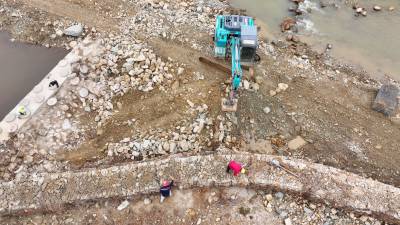 房县：秋冬水利建设正酣