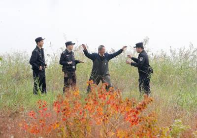 湖北荆门：“湿地巡护”守护候鸟越冬家园      