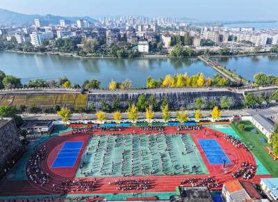 湖北襄阳：“律”动阳光大课间