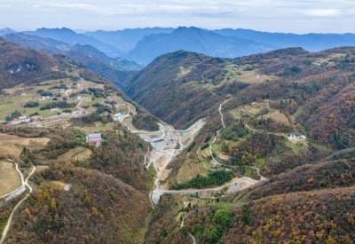 秭归百步溪水库建设忙