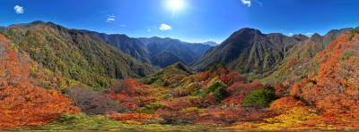 湖北巴东：20多万亩彩色森林进入最佳观赏期