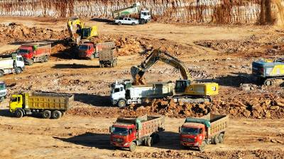 湖北医药学院郧阳新校区完成场平