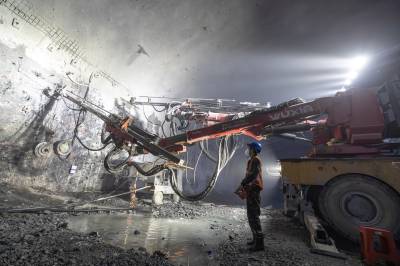 南漳抽水蓄能电站项目加紧开挖地下厂房