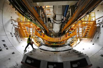 引江补汉工程襄阳段顺利掘进（客户端采稿）