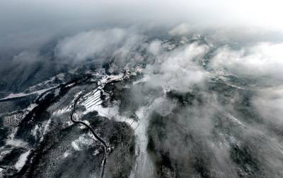 湖北南漳：雪韵山乡 如诗如画