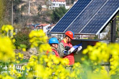 湖北英山：电力护航春耕生产