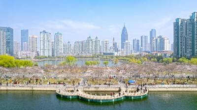 湖北武汉：“公园+”绘出宜居城市幸福图景