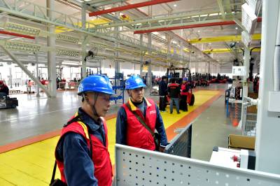 供电服务进车间