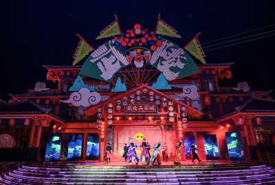 竹溪县武陵不夜城获评全省十大城市舞台