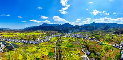 竹溪18万亩油菜花盛开