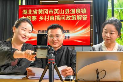 英山：直播解民忧 服务暖民心