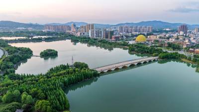  浠水：城市公园提升市民幸福感