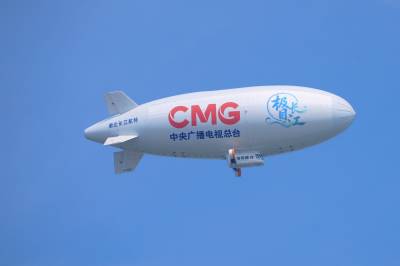 飞艇瞰江城：总台用“天空之眼”记录长江（客户端采稿）
