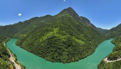 竹山县“龙”行山水间