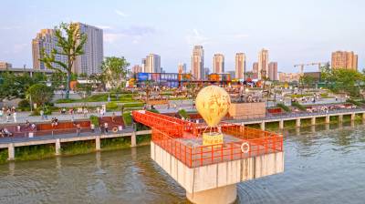 湖北武汉：工业旧址蝶变“城市客厅”
