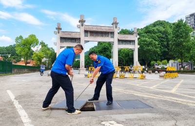 湖北恩施：“护考”在行动