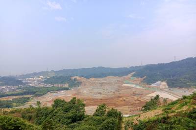 夷陵：三峡枢纽新通道工程建设热火朝天