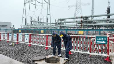 湖北恩施：迎战大范围强降水，500千伏建始变电站全力护航主网安全